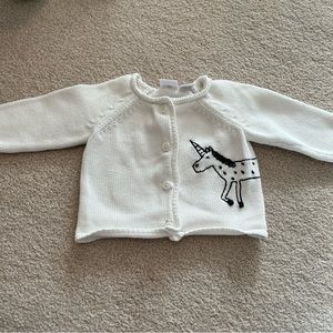 Hanna Andersson cardigan 3-6 months